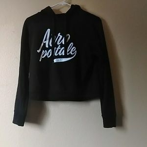 Aeropostale est 87 crop top sweater